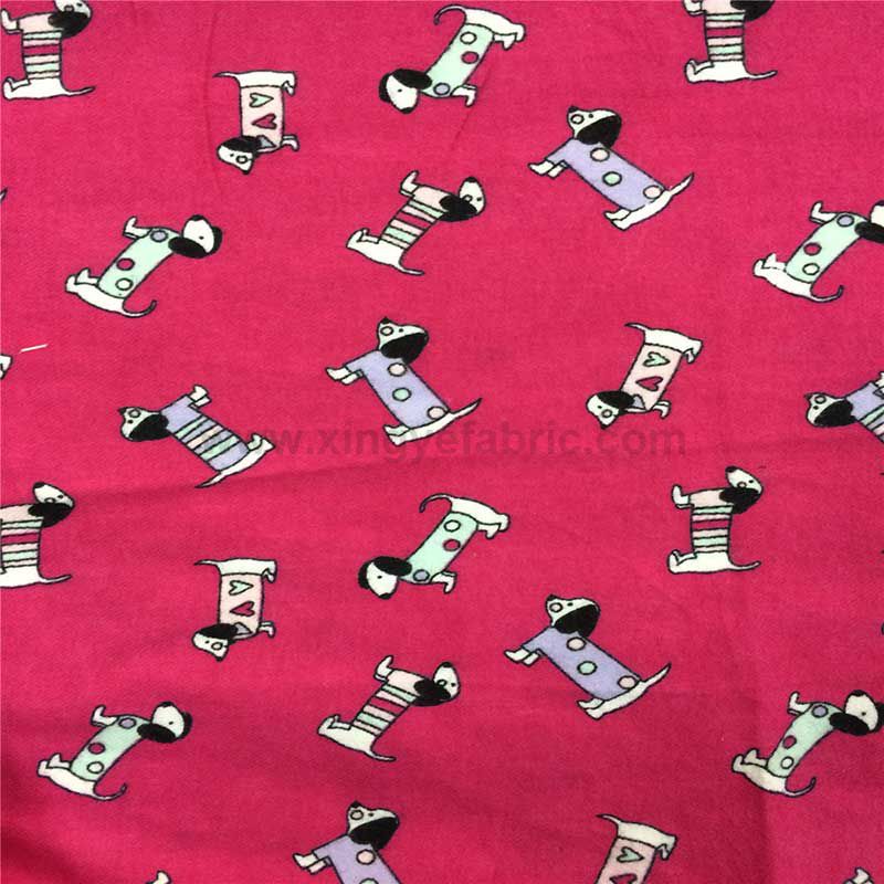 Cotton Flannel Print Fabric